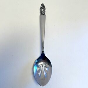 National Stainless Olaf Pierced Serving Spoon Slotted Flatware Replacement